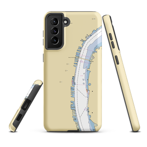 Pier 3 Marina (Philadelphia, PA) NOAA Chart Samsung Phone Case