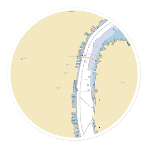 Pier 3 Marina (Philadelphia, PA) NOAA Chart Sticker