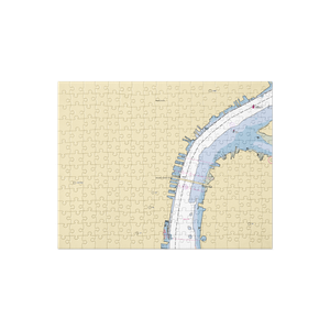 Pier 5 Marina (Philadelphia, PA) NOAA Chart Jigsaw Puzzle