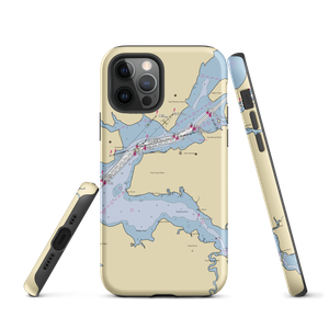 Bohemia Bay Yacht Harbor (Earleville, MD) NOAA Chart  Tough iPhone Case