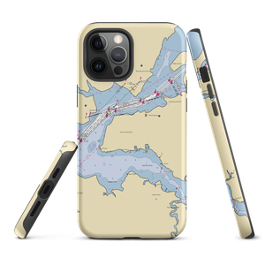 Bohemia Bay Yacht Harbor (Earleville, MD) NOAA Chart  Tough iPhone Case