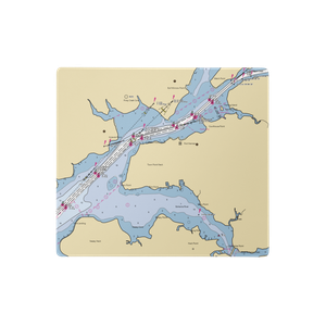 Bohemia Bay Yacht Harbor (Earleville, MD) NOAA Chart  Gaming Mouse Pad