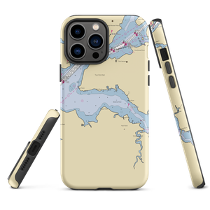 Safe Harbor Bohemia Vista (Earleville, MD) NOAA Chart  Tough iPhone Case