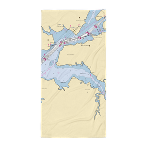 Safe Harbor Bohemia Vista (Earleville, MD) NOAA Chart Towel