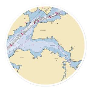 Safe Harbor Bohemia Vista (Earleville, MD) NOAA Chart Sticker