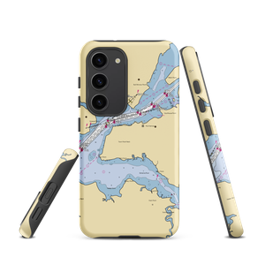 Two Rivers Yacht Basin (Earleville, MD) NOAA Chart Samsung Phone Case