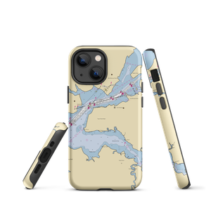 Two Rivers Yacht Basin (Earleville, MD) NOAA Chart  Tough iPhone Case