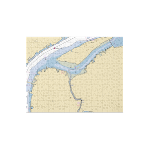 Pyne Poynt Marine Service (Camden, NJ) NOAA Chart Jigsaw Puzzle