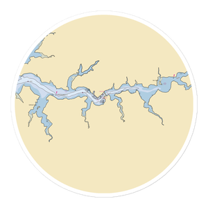 Sassafras Harbor Marina (Georgetown, MD) NOAA Chart Sticker