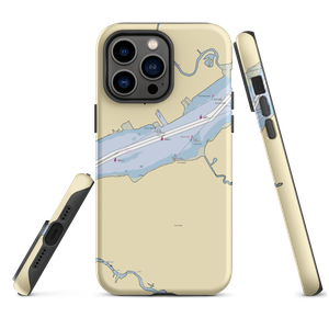 Riverton Yacht Club (Philadelphia, PA) NOAA Chart  Tough iPhone Case