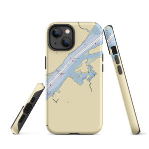 Castle Harbor Marina (Philadelphia, PA) NOAA Chart  Tough iPhone Case