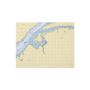 Dredge Harbor Marina, Inc (Philadelphia, PA) NOAA Chart Jigsaw Puzzle