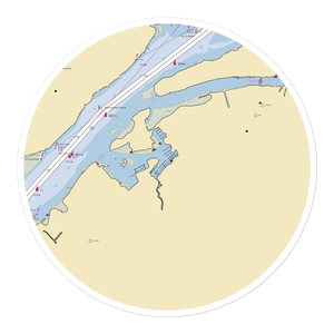 Dredge Harbor Marina, Inc (Philadelphia, PA) NOAA Chart Sticker