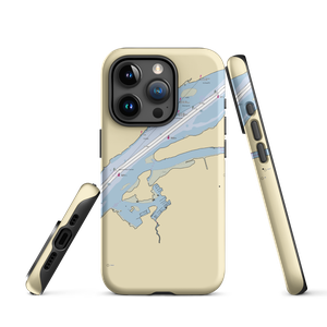 Riverside Marina (Philadelphia, PA) NOAA Chart  Tough iPhone Case