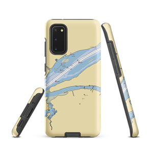 Hawk Island Marina (Beverly, NJ) NOAA Chart Samsung Phone Case