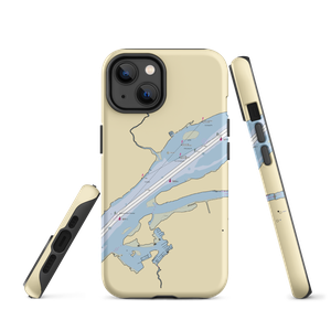 Delaware River Yacht Club (Philadelphia, PA) NOAA Chart  Tough iPhone Case