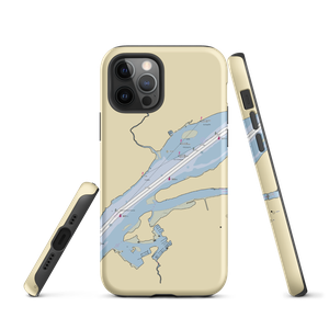 Delaware River Yacht Club (Philadelphia, PA) NOAA Chart  Tough iPhone Case