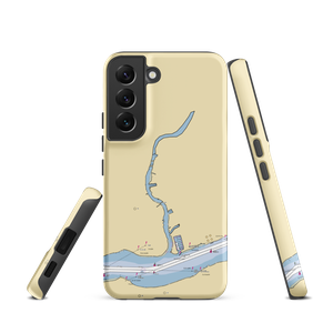 Snug Harbour Marina (Croydon, PA) NOAA Chart Samsung Phone Case