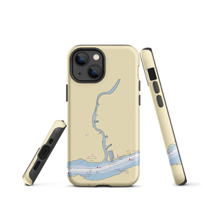 Snug Harbour Marina (Croydon, PA) NOAA Chart  Tough iPhone Case