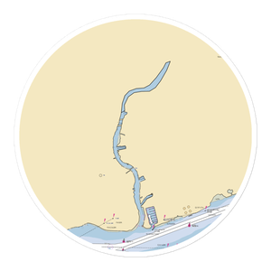 Snug Harbour Marina (Croydon, PA) NOAA Chart Sticker