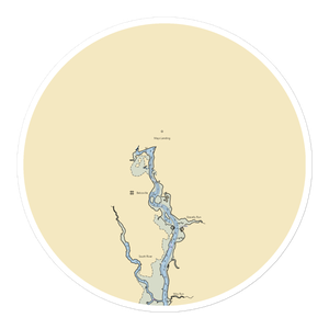 Mays Landing Marina (Mays Landing, NJ) NOAA Chart Sticker