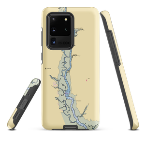 Shady River Marina (Ventnor City, NJ) NOAA Chart Samsung Phone Case