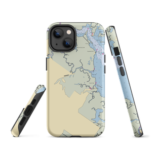 Motts Creek Inn and Marina (New Gretna, NJ) NOAA Chart  Tough iPhone Case