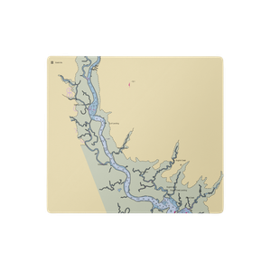 Thompson Marine & Engine (Ventnor City, NJ) NOAA Chart  Gaming Mouse Pad