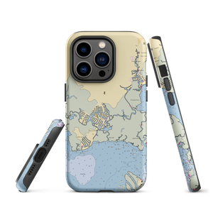 Mystic Island Marina (New Gretna, NJ) NOAA Chart  Tough iPhone Case