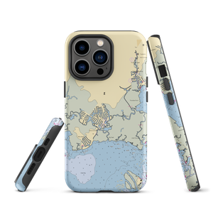 Mystic Island Marina (New Gretna, NJ) NOAA Chart  Tough iPhone Case