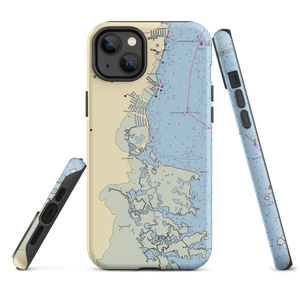 East Bay Marina (Toms River, NJ) NOAA Chart  Tough iPhone Case