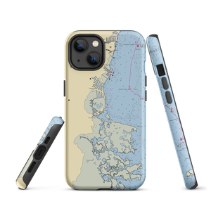 East Bay Marina (Toms River, NJ) NOAA Chart  Tough iPhone Case