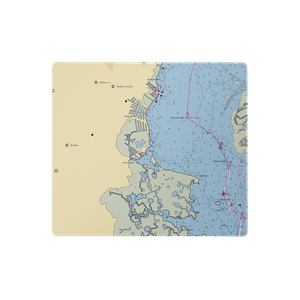 East Bay Marina (Toms River, NJ) NOAA Chart  Gaming Mouse Pad