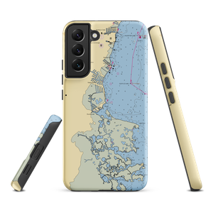 Sherer's Boat Basin (Toms River, NJ) NOAA Chart Samsung Phone Case