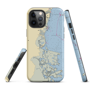 Barlets Marina (Toms River, NJ) NOAA Chart  Tough iPhone Case