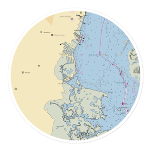 Barlets Marina (Toms River, NJ) NOAA Chart Sticker