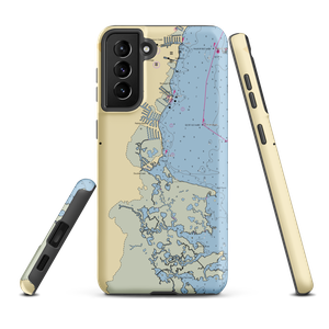 Bob's Bay Marina (Toms River, NJ) NOAA Chart Samsung Phone Case