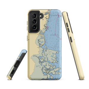 Sun Harbor Bay Club (Toms River, NJ) NOAA Chart Samsung Phone Case