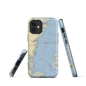 Leaming's Marina (Toms River, NJ) NOAA Chart  Tough iPhone Case