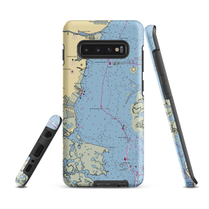 Key Harbor Marina (Toms River, NJ) NOAA Chart Samsung Phone Case