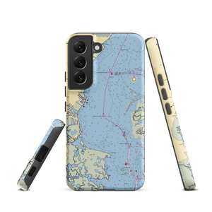 Key Harbor Marina (Toms River, NJ) NOAA Chart Samsung Phone Case