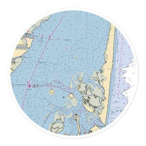 Long Key Marina & Yacht Club (Toms River, NJ) NOAA Chart Sticker