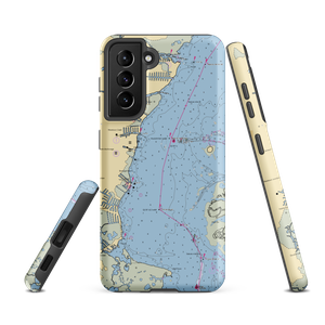 Baker's Basin Marina (Toms River, NJ) NOAA Chart Samsung Phone Case