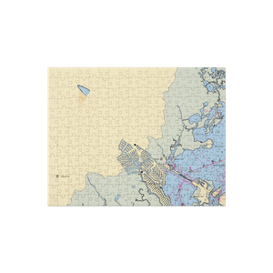 Causeway Marina (Manahawkin, NJ) NOAA Chart Jigsaw Puzzle