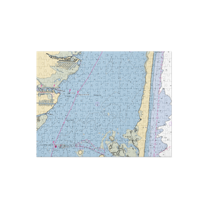 Elk's Point (Toms River, NJ) NOAA Chart Jigsaw Puzzle