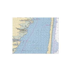 Forked River State Marina (Lanoka Harbor, NJ) NOAA Chart Jigsaw Puzzle