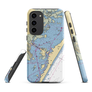 The Boatyard and Marina (Beach Haven, NJ) NOAA Chart Samsung Phone Case