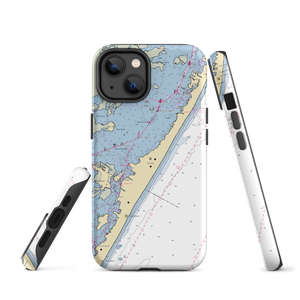 Surf City Yacht Club (Beach Haven, NJ) NOAA Chart  Tough iPhone Case