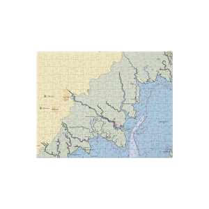 Nolan's Marina (West Creek, NJ) NOAA Chart Jigsaw Puzzle