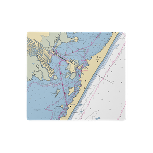 Hochstrasser's Marina (Beach Haven, NJ) NOAA Chart  Gaming Mouse Pad